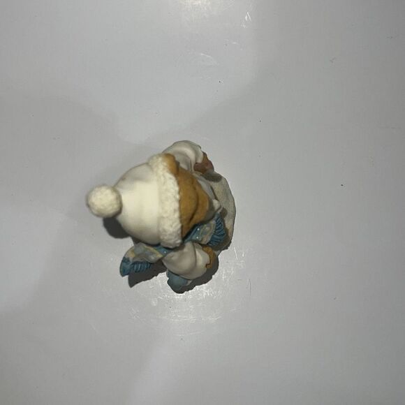 Enesco Cherished Teddies Figurine Earl Model 131873 Warm Hearted Friends Snowman - Picture 7 of 8